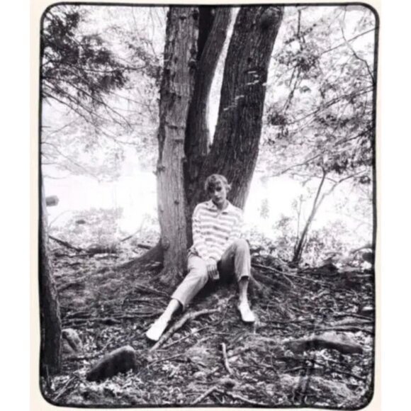 Taylor Swift Folklore Fleece Blanket - "Like New" Condition - Picture 1 of 2